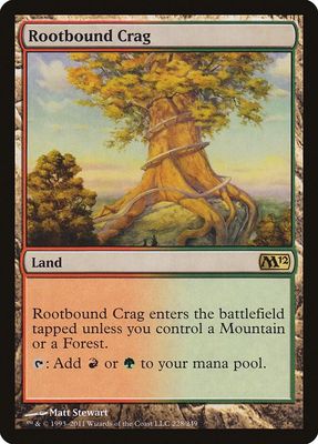 Rootbound Crag - Magic 2012 (M12) (M12)