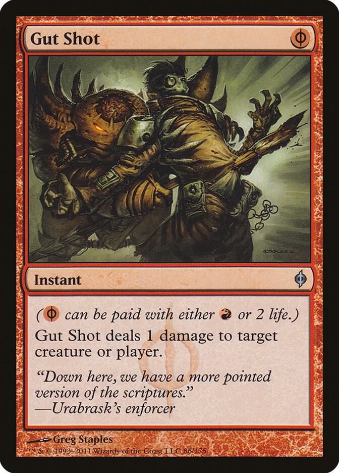 SJF Gut Shot - New Phyrexia (NPH) *Espanol*