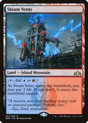 SJF Steam Vents - Guilds of Ravnica (GRN)