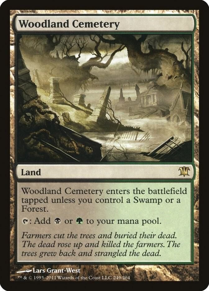 Woodland Cemetery - Innistrad (ISD) *Espanol*