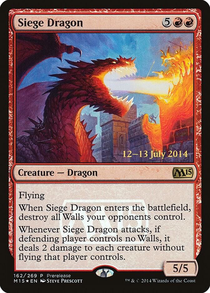 Siege Dragon - Prerelease Cards (PRE) *Espanol*
