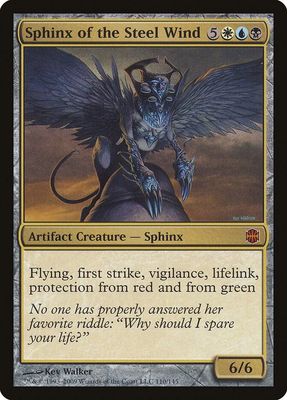 Sphinx of the Steel Wind - Alara Reborn (ARB) *Espanol*