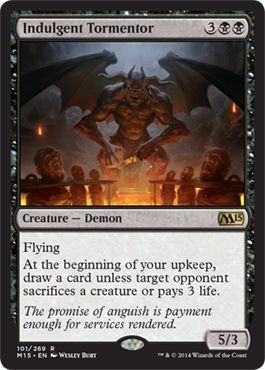 Indulgent Tormentor 101/269 Magic 2015 (M15) Singles *Espanol*