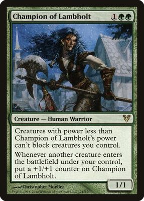 SJF Champion of Lambholt - Avacyn Restored (AVR) *Espanol*