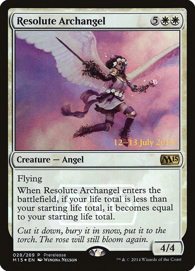 Resolute Archangel - Prerelease Cards (PRE) *Espanol*