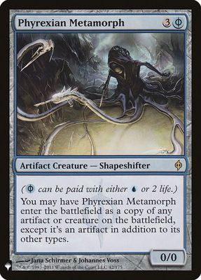 Phyrexian Metamorph - The List Reprints (LIST) Usado
