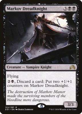 Markov Dreadknight - Shadows over Innistrad (SOI) *Espanol*