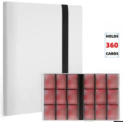 SJ1 Binder Blanco Folder para Cartas TCG Nuevo