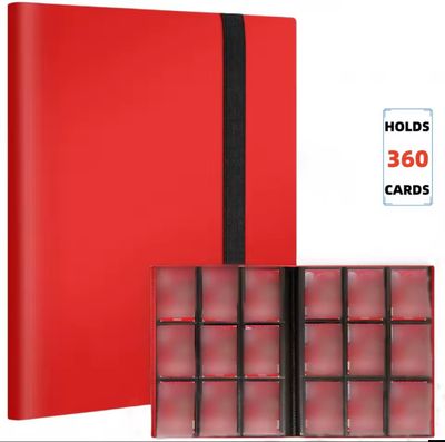 SJ1 Binder Rojo Folder para Cartas TCG Nuevo