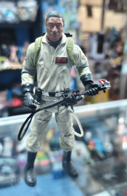 SJ1 Winston Zeddemore Figura Ghostbusters Figura 6 Pulgadas Plasma Series Caza Fantasmas