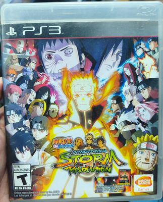SJ1 Naruto Shippuden Ultimate Ninja Storm Revolution Playstation 3 Usado Completo