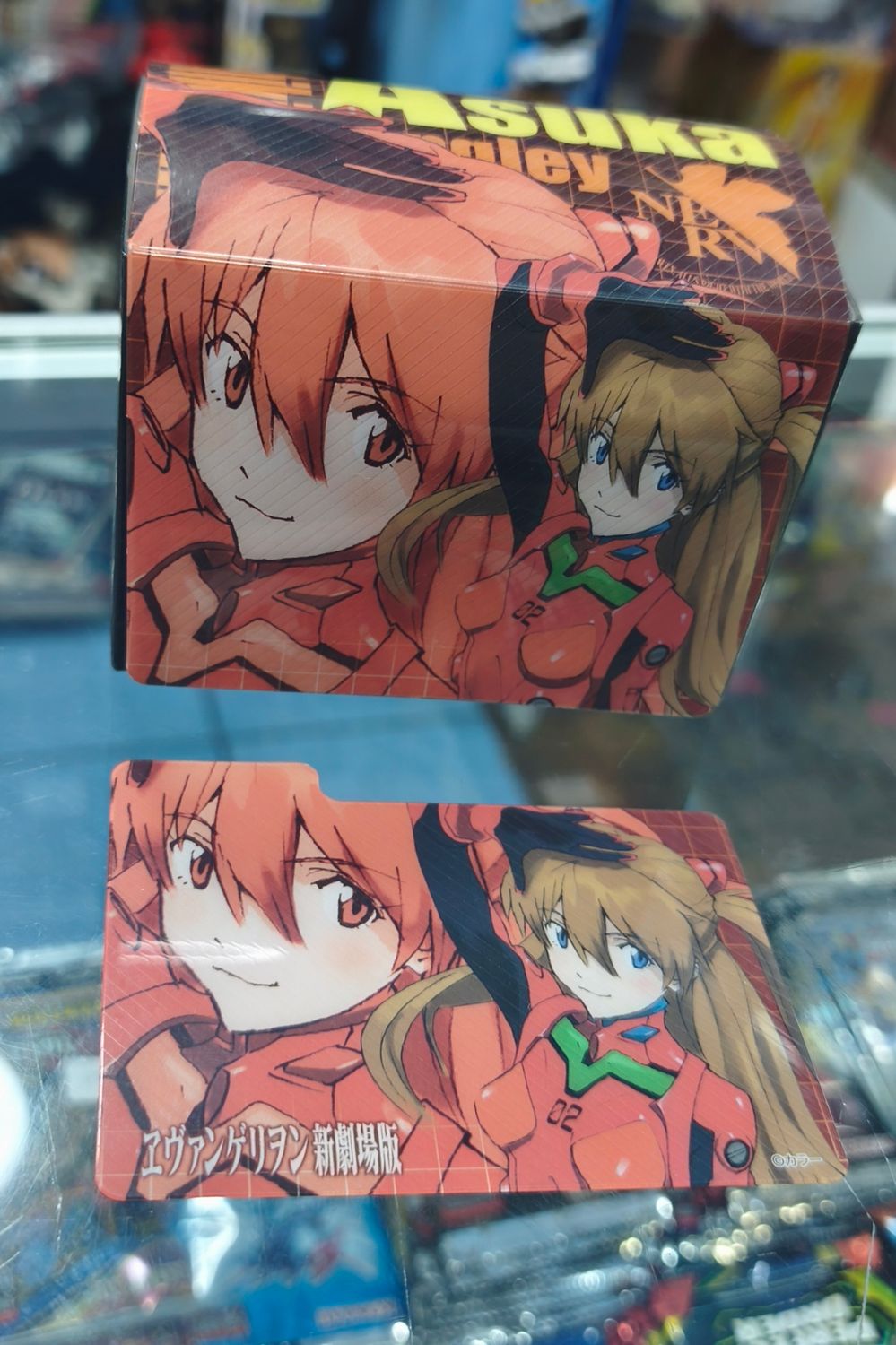 SJ2 Asuka Deck Box Original Evangelion Deck Box
