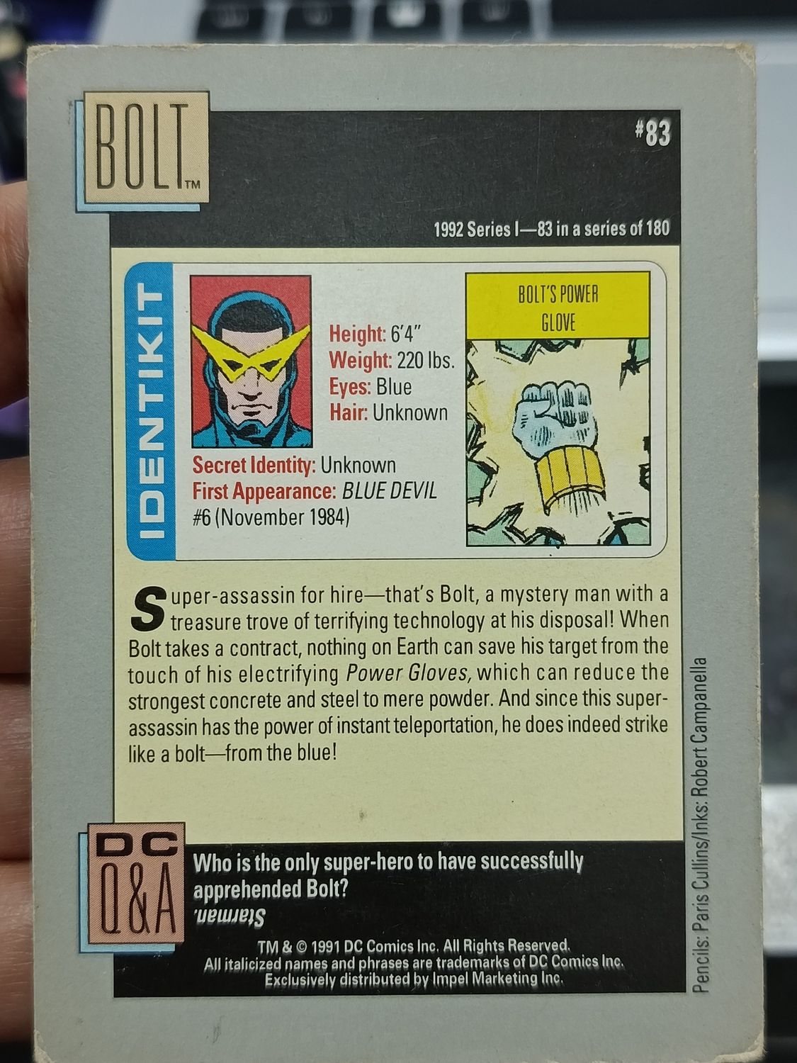 Bolt 83 DC 1991
