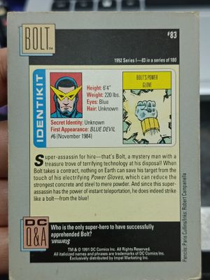 Bolt 83 DC 1991