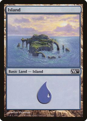 Island (237) - Magic 2011 (M11) (M11) Foil 237/249