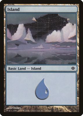 Island (236) - Shards of Alara (ALA) Foil 236/249