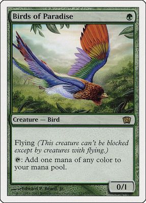SJF Birds of Paradise - 8th Edition (8ED) *Espanol*