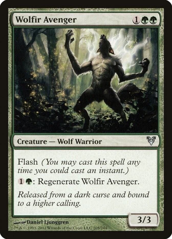 Wolfir Avenger - Avacyn Restored (AVR) 205/244