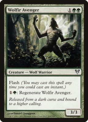 Wolfir Avenger - Avacyn Restored (AVR) 205/244