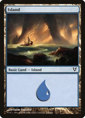 Island (234) - Avacyn Restored (AVR) Foil 234/244