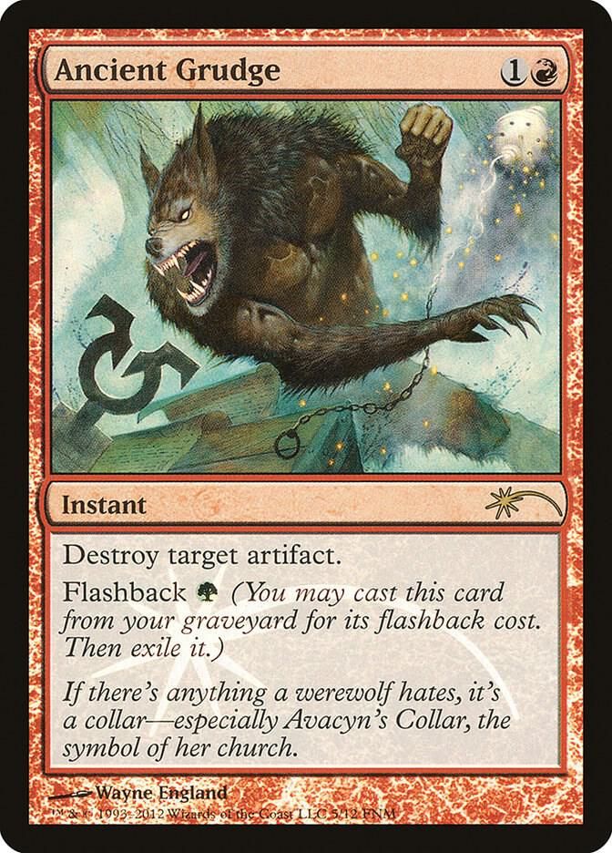 Ancient Grudge - FNM Promos (FNM) *Espanol* Foil