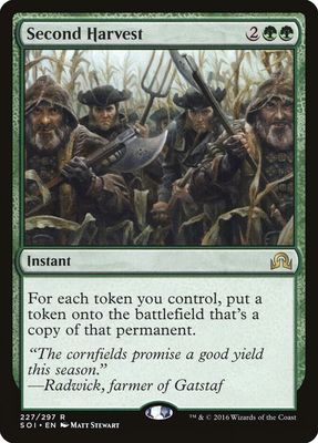 Second Harvest - Shadows over Innistrad (SOI) *Espanol*