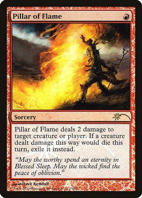 Pillar of Flame - FNM Promos (FNM) *Espanol*