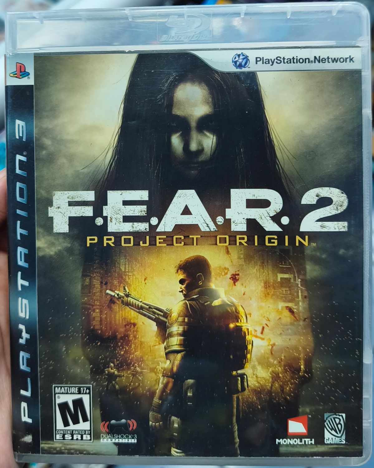 SJ1 Fear 2 Project Origin Playstation 3 Usado Completo