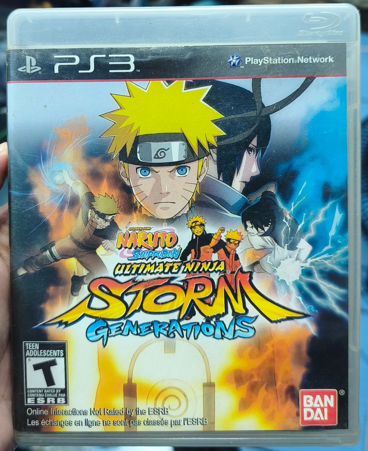 SJ2 Naruto Shippuden Ultimate Ninja Storm Generations Playstation 3 Usado Completo