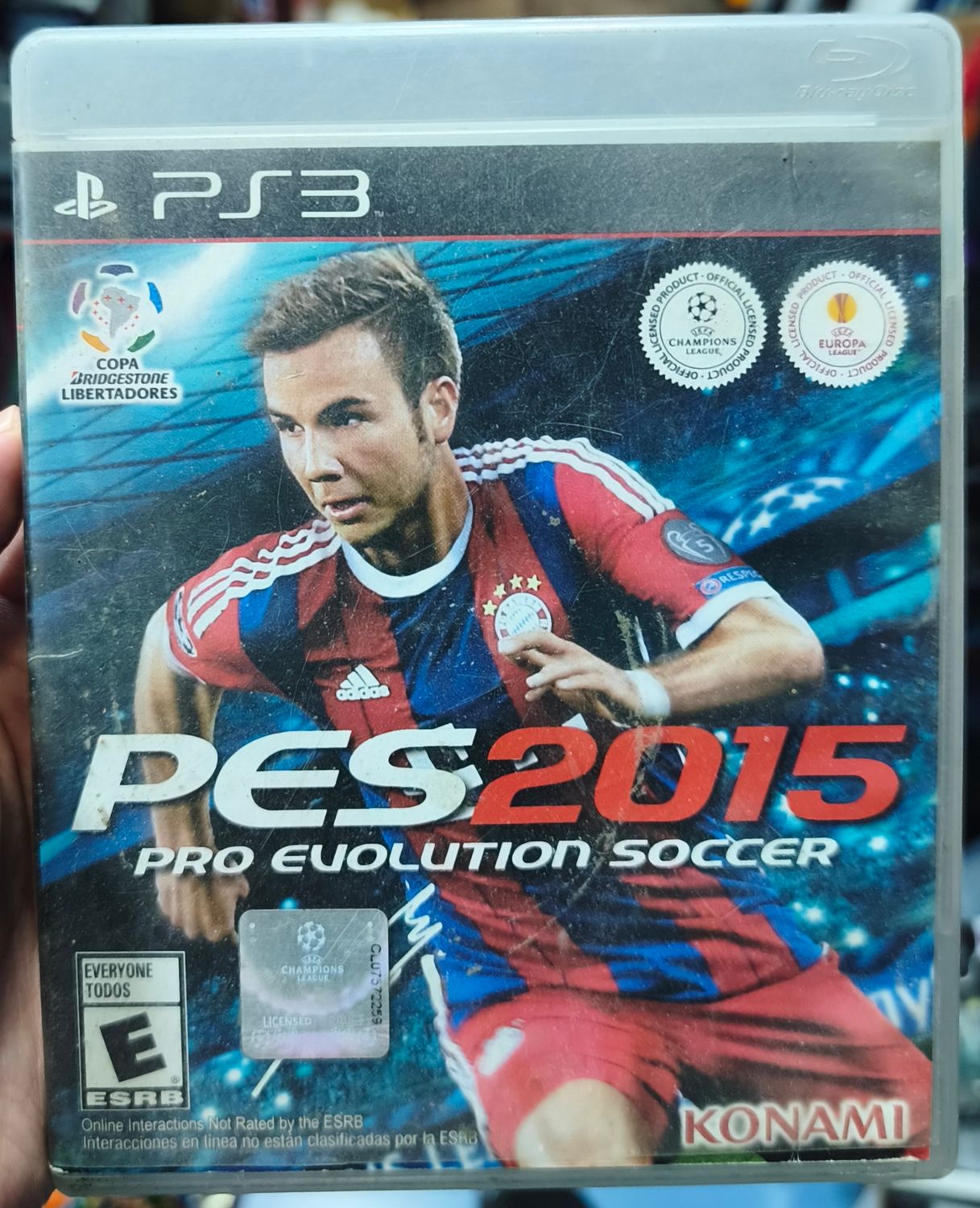 SJ2 PES 2015 Playstation 3 Usado