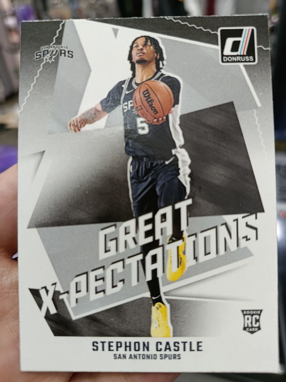 Stephon Castle 1 Panini 2024