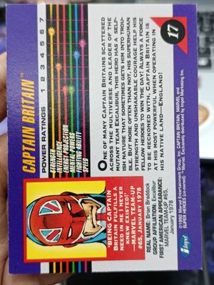Captain Britain 17 Marvel 1992