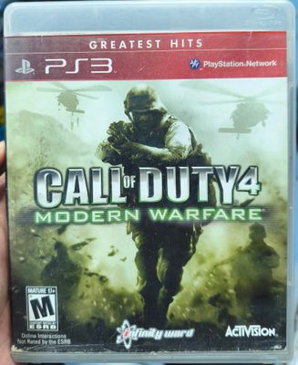 SJ2 Call of Duty 4 Modern Warfare Playstation 3 Usado Completo