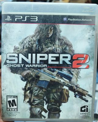 SJ2 Sniper 2 Ghost Warrior Playstation 3 Usado Completo