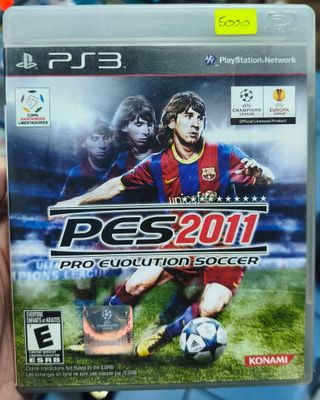 SJ2 PES 2011 Playstation 3 Usado Completo