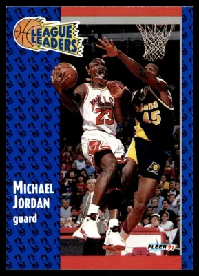 1991-92 Fleer Michael Jordan 220 Chicago Bulls #220