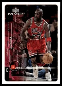 1998-99 Upper Deck MVP Checklist Michael Jordan 220 Chicago Bulls #220