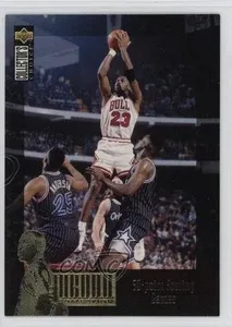 1995-96 Collector's Choice International English II Michael Jordan JC2 HOF 1t97
