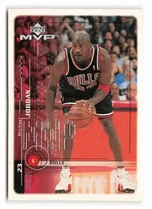 1999-00 Upper Deck MVP Michael Jordan 219 Chicago Bulls