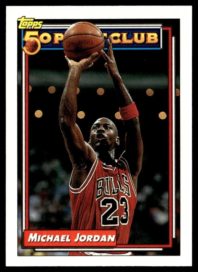 1992-93 Topps Michael Jordan 205 Chicago Bulls