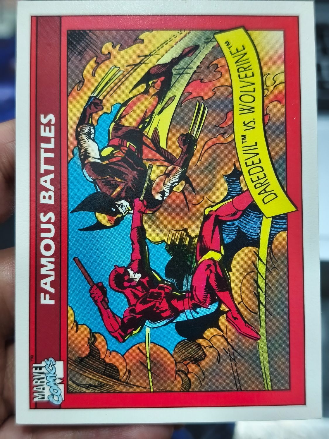 Daredevil vs Wolverine 109 Marvel 1990