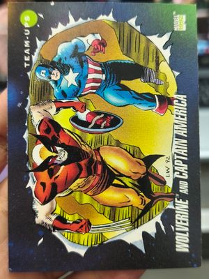 Wolverine and Captain America