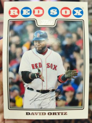 David Ortiz Topps 2008