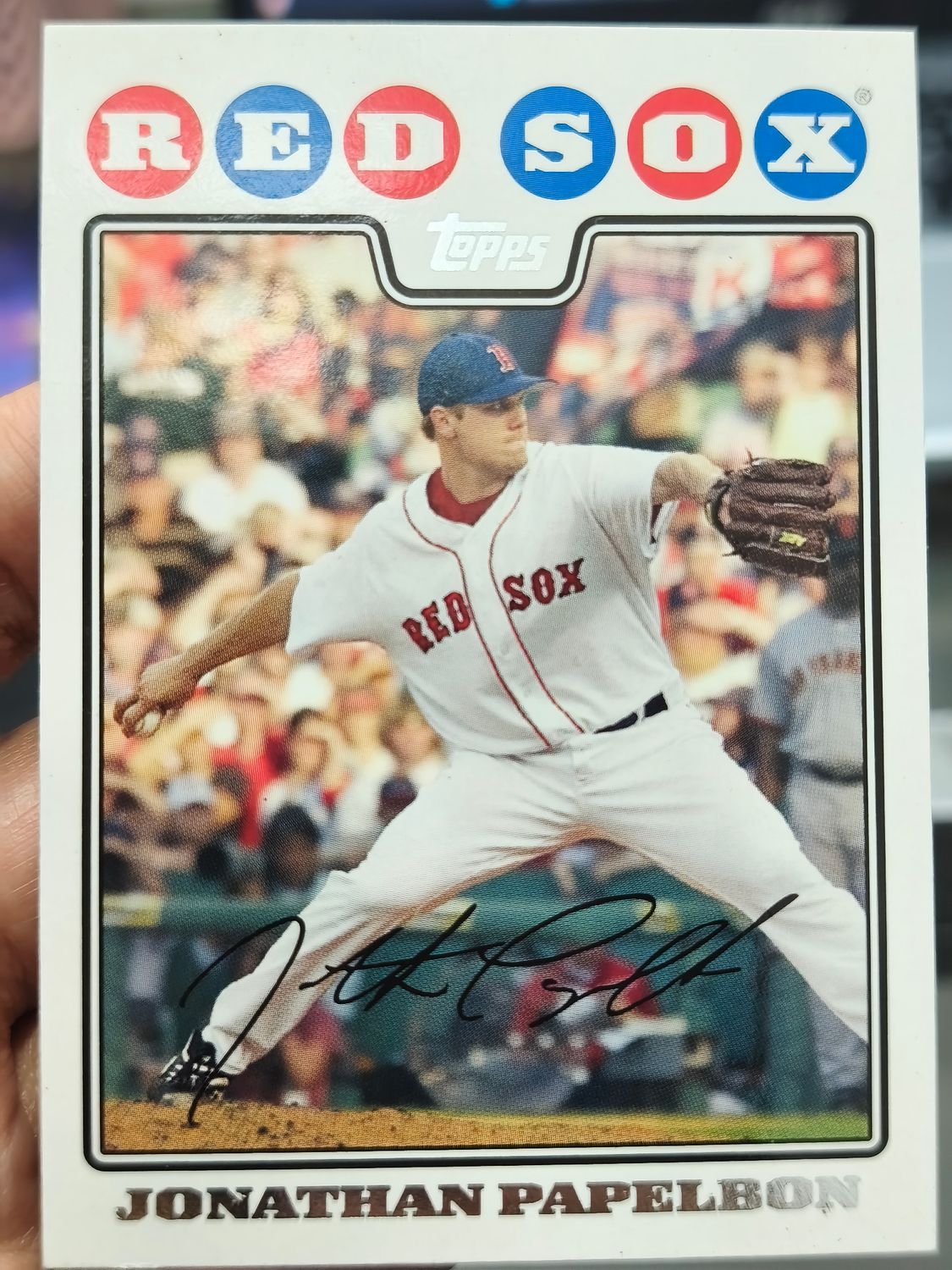 Jonathan Papelbon Topps 2008