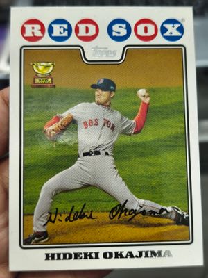 Hideki Okajima Topps 2008