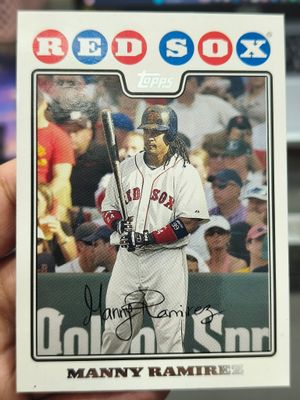 Manny Ramirez Topps 2008