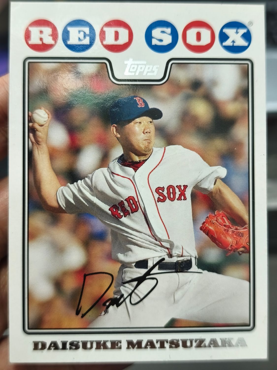 Daishke Matsuzaka Topps 2008