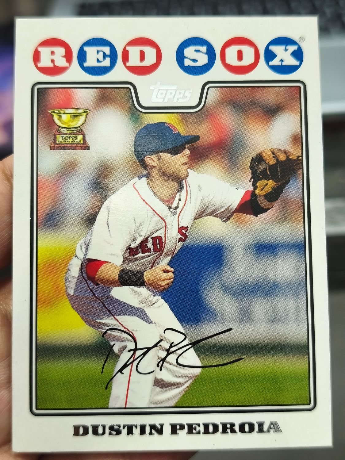 Dustin Pediría Topps 2008