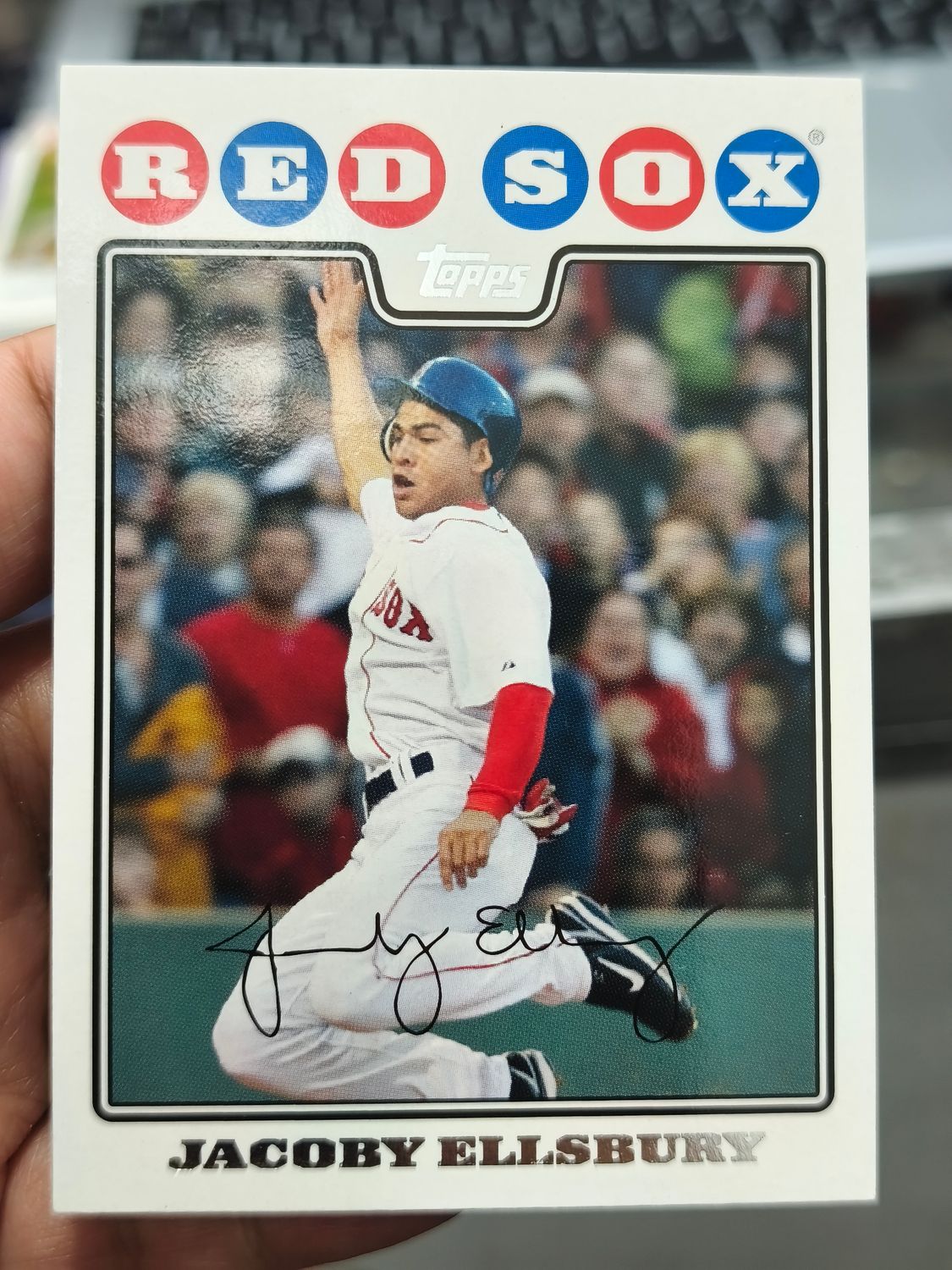 Jacoby Elisbury Topps 2008