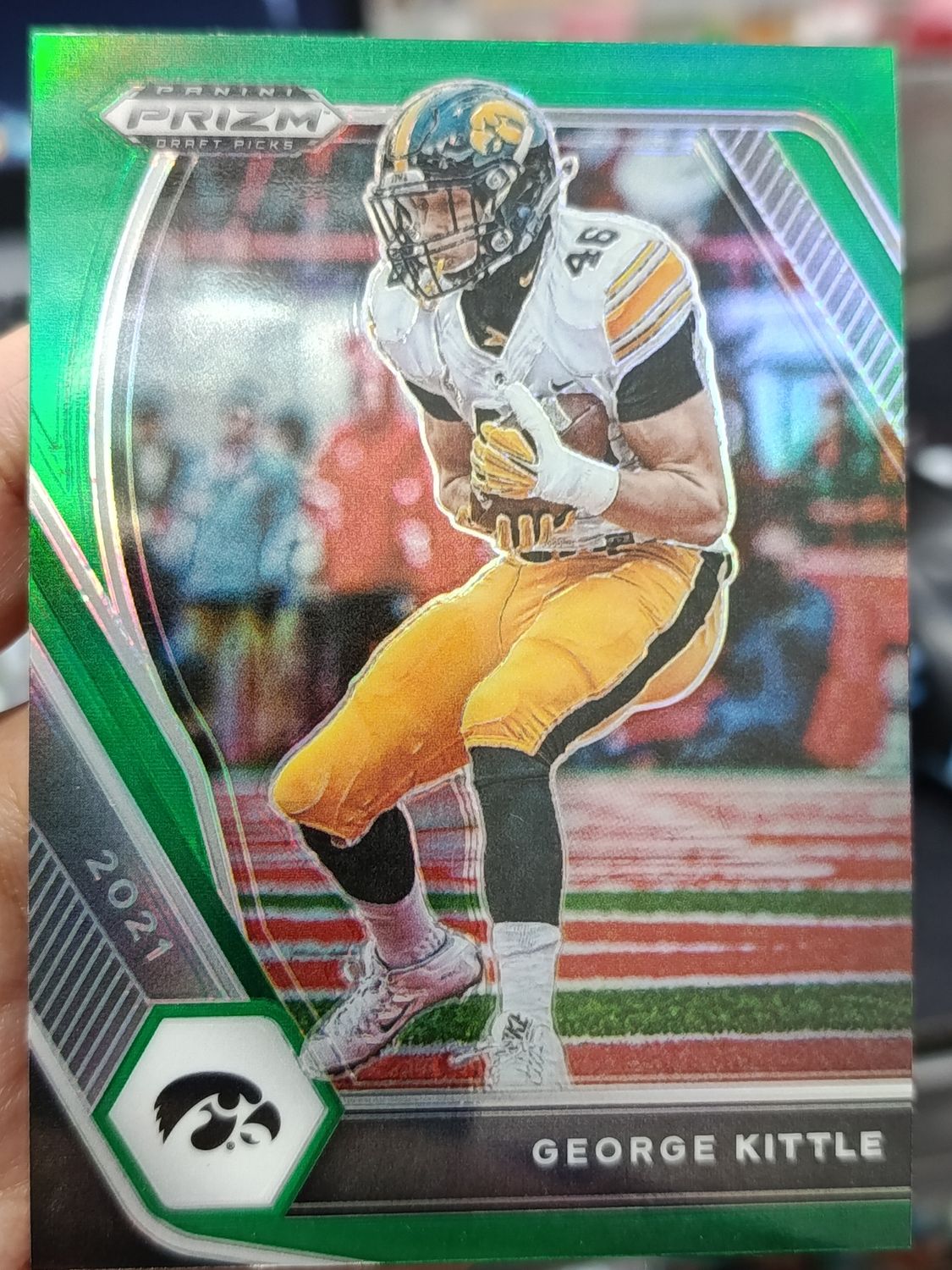 George Kittle 50 PRIZM Panini NFLP 2021